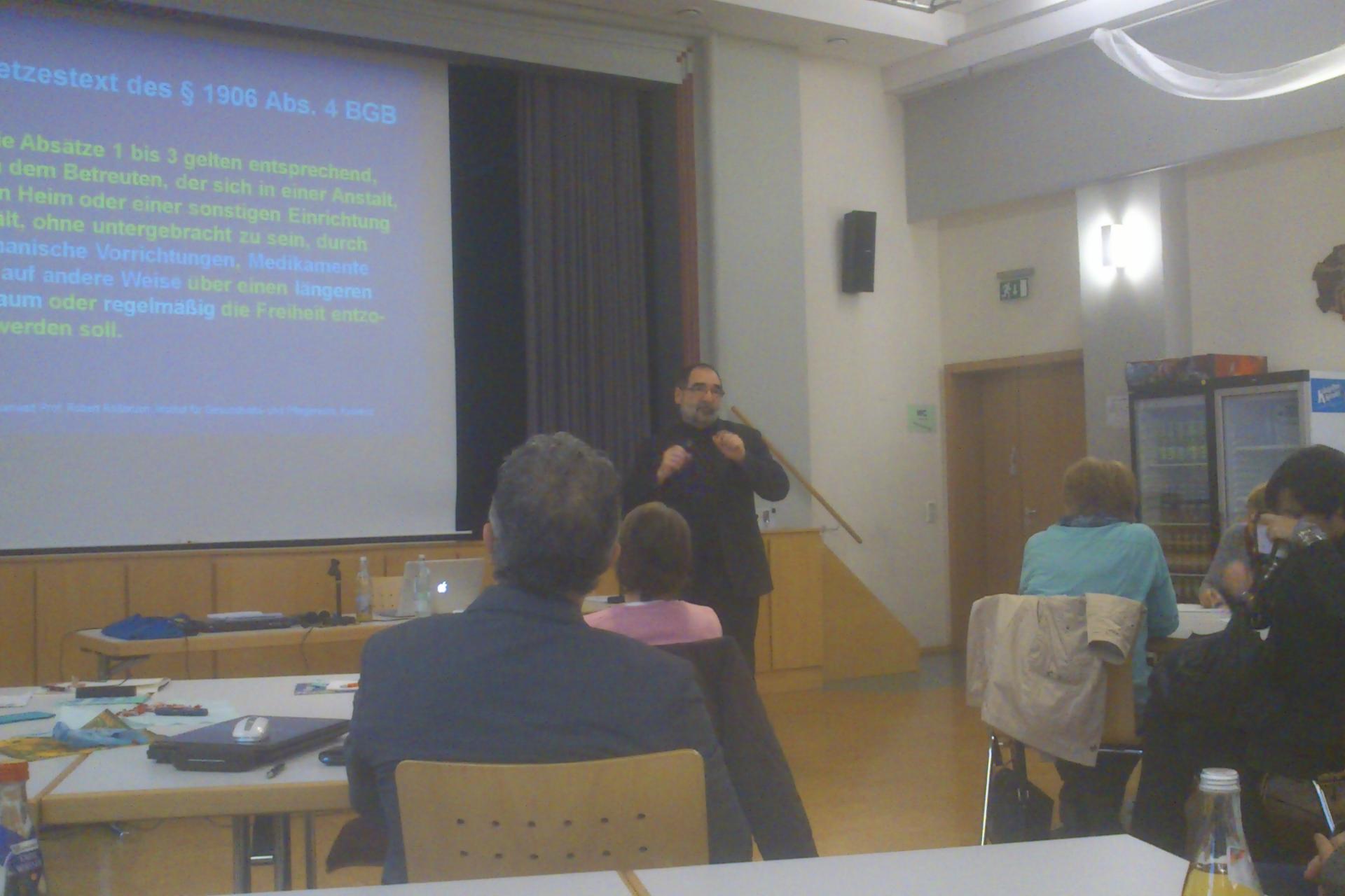2012 Seminar Pflegekräfte