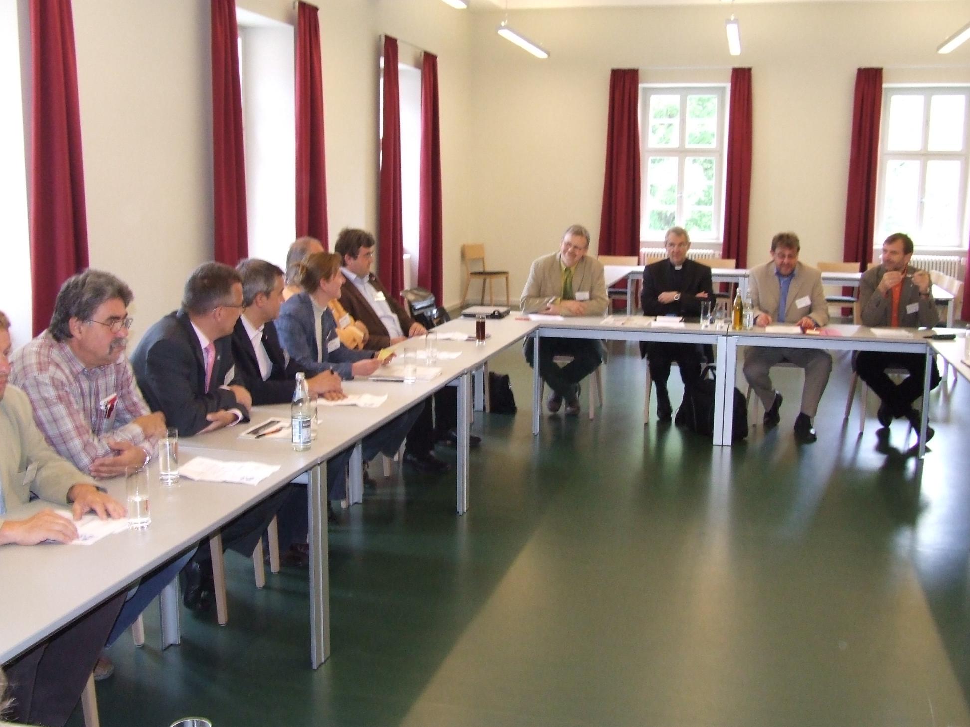 Treffen Erzbischof - Gewerkschaften 2007