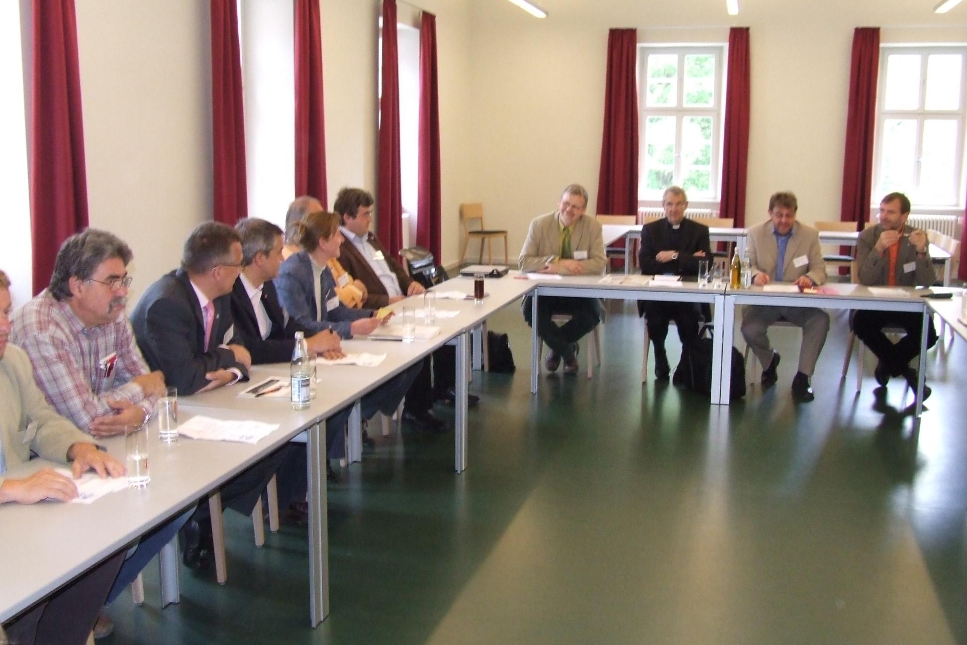 Treffen Erzbischof - Gewerkschaften 2007
