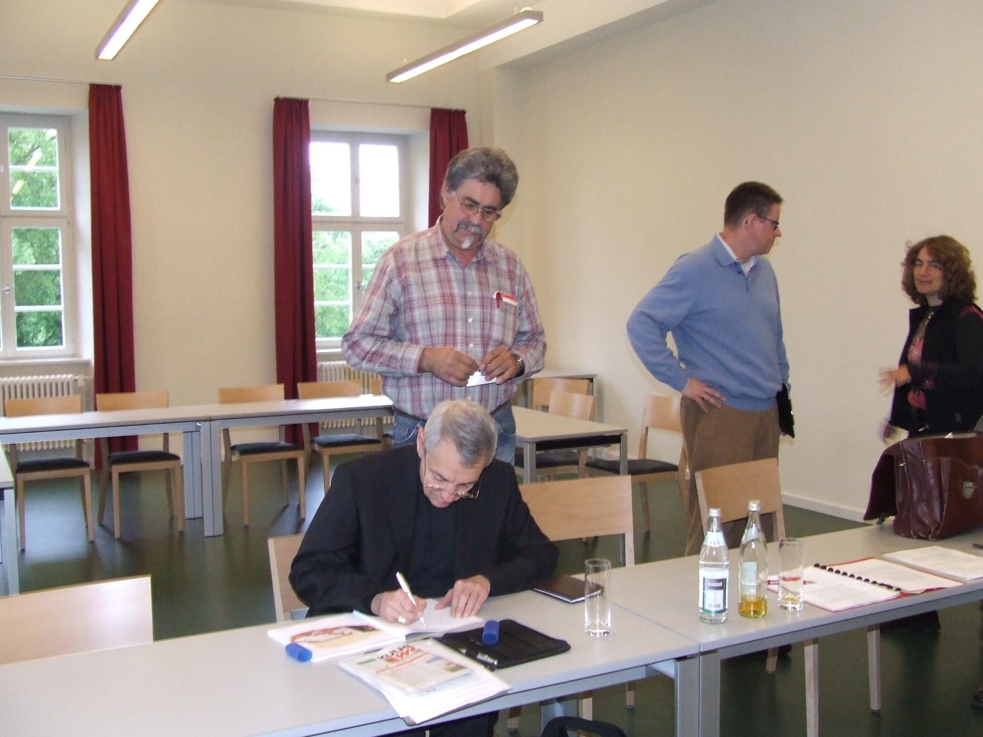 Treffen Erzbischof - Gewerkschaften IV