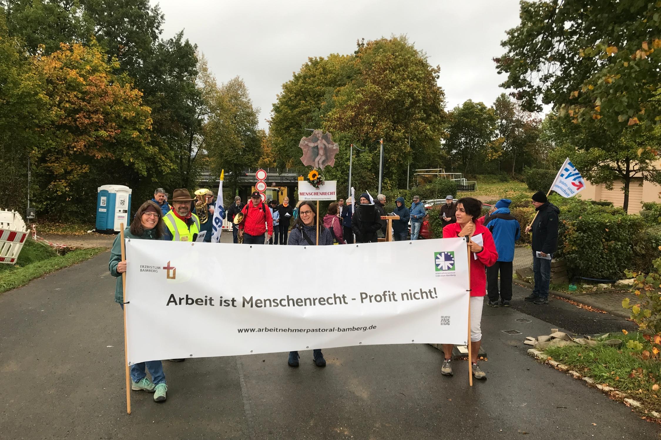 Wallfahrt - Arbeit ist Menschenrecht